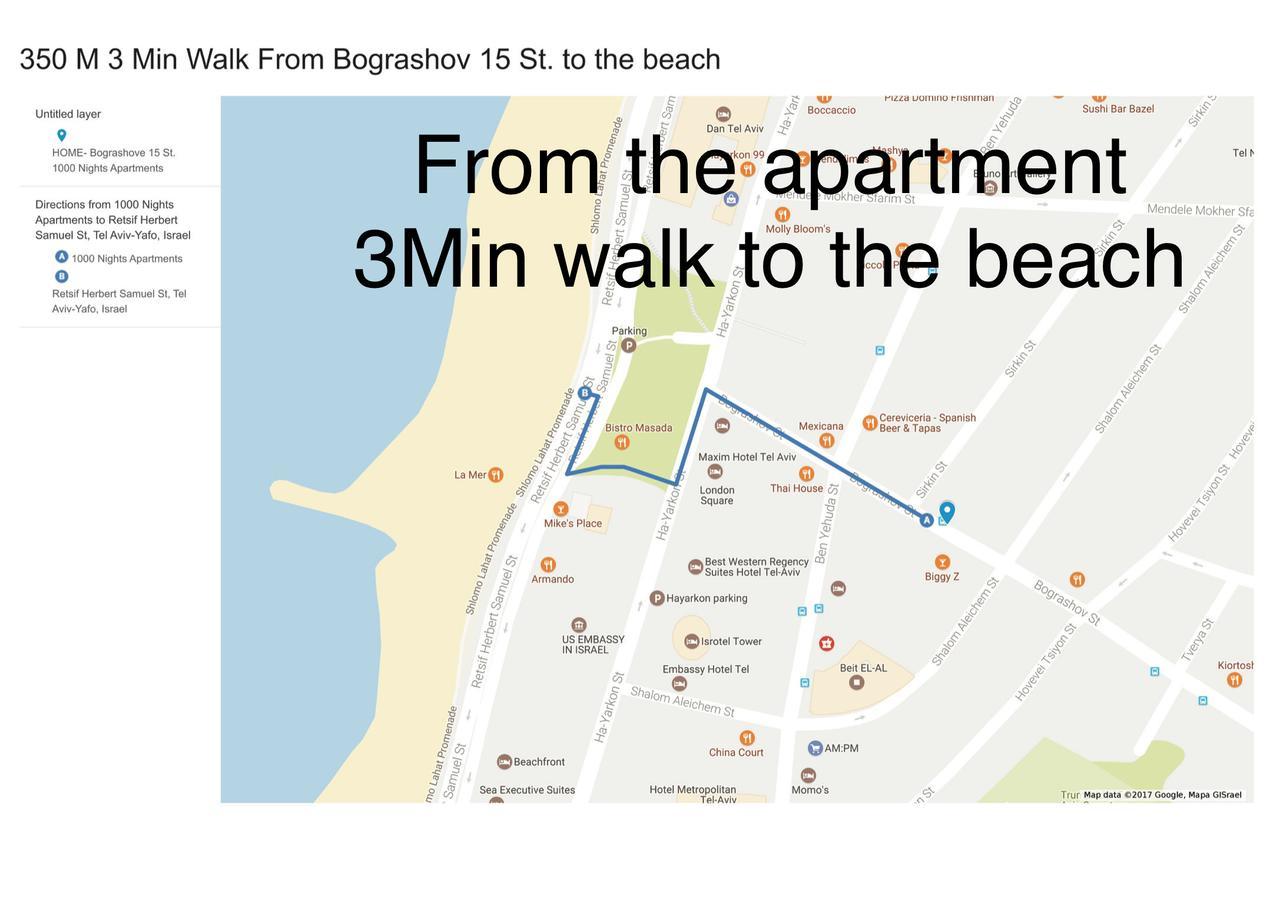 1000Nights B St Apartman Tel-Aviv Kültér fotó